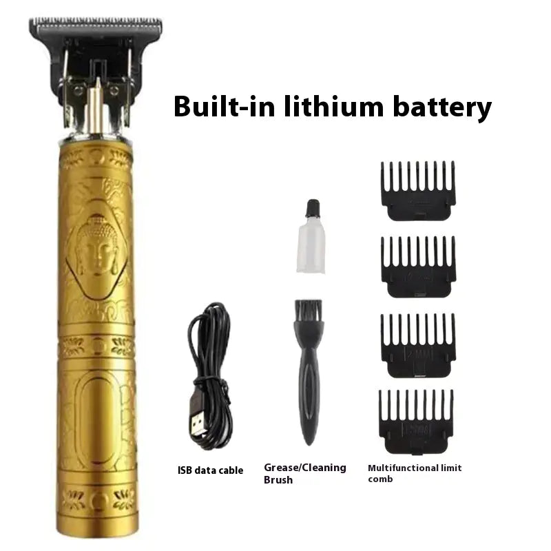 Rasoio Elettrico – Tagliacapelli Professionale Ricaricabile Stile Retrò