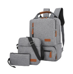 Set di zaini da viaggio da tre pezzi