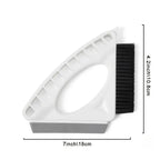 Strumento 3-in-1 per Pulizia Stucco, Spazzola e Tergivetro