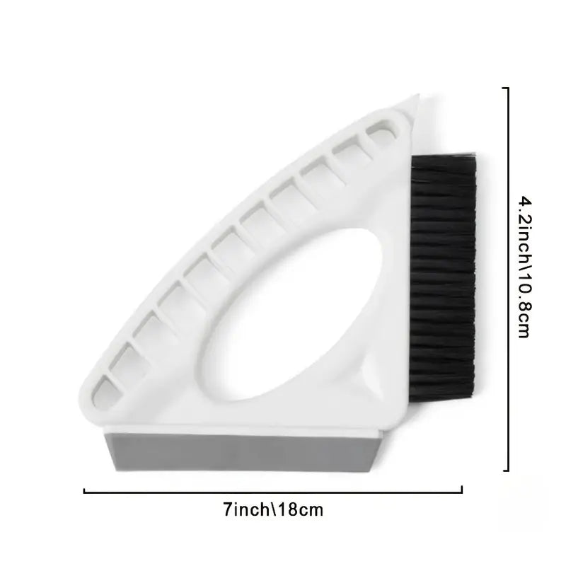 Strumento 3-in-1 per Pulizia Stucco, Spazzola e Tergivetro